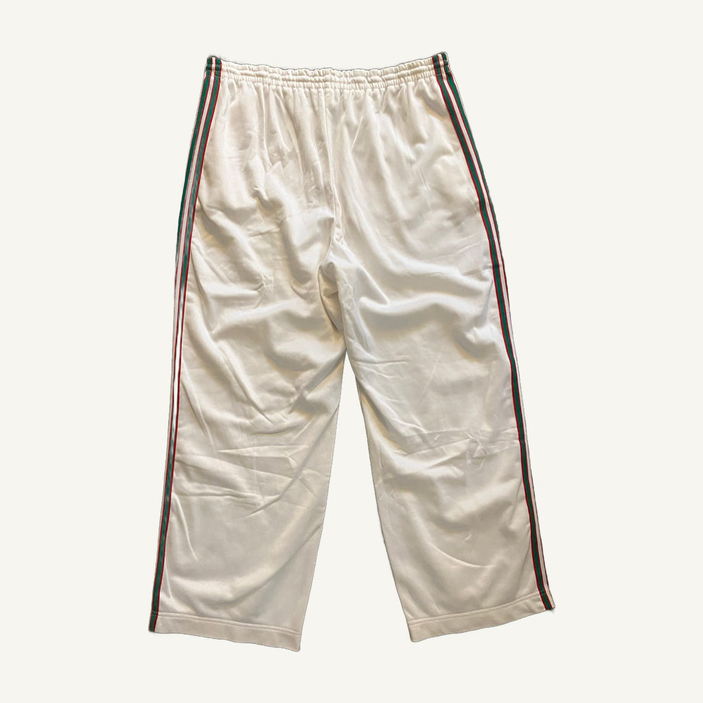 OCG-0001 Back — Adidas Track Pants — White / Green / Red